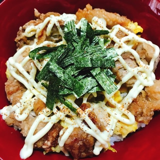 かまどや風！絶品カラマヨ丼　114円